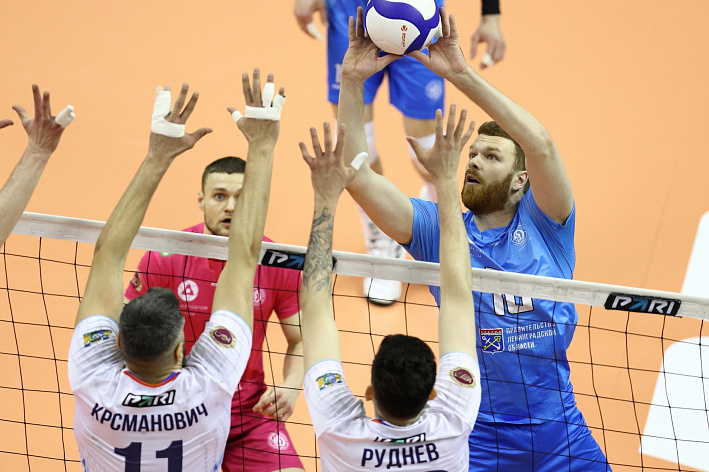 Волейбольный клуб «Динамо-ЛО» завершил домашний круг за место в Чемпионате России с тремя победами